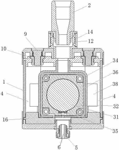 電子煙霧化器裝配圖