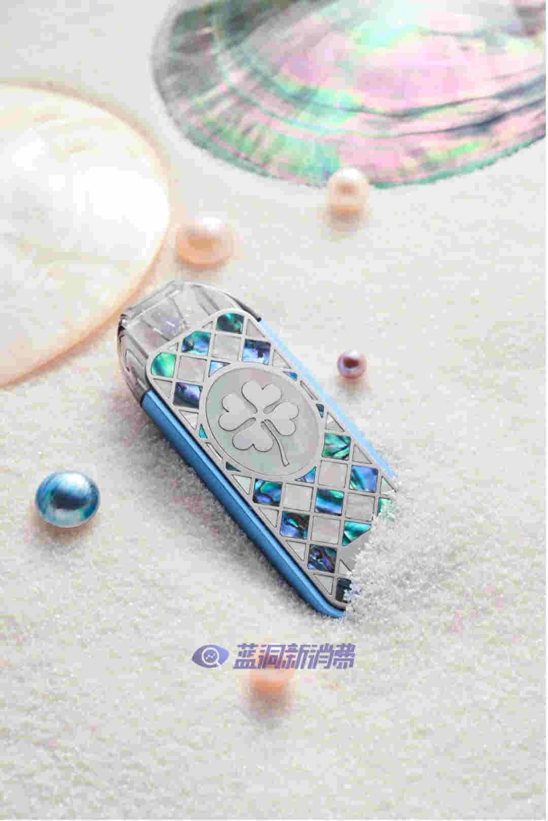 VAZO再出3000元氪金神器：星月葉套裝限量首發，96塊貝母手工鑲嵌 