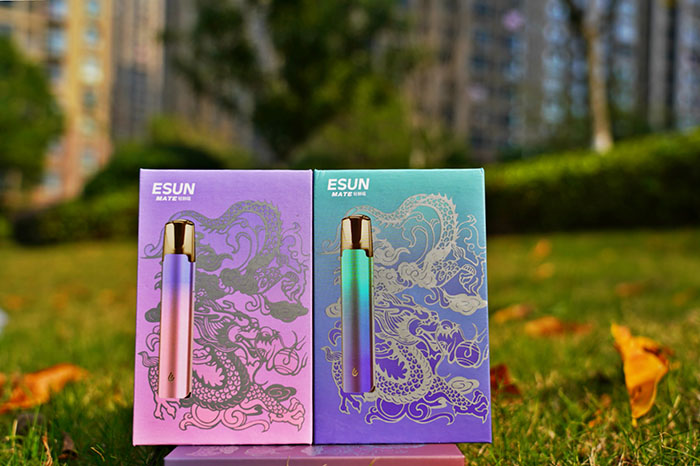 益爽ESUN MATE電子煙評測：龍騰鳳鳴，相得益彰